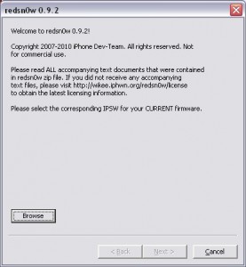 redsn0w 092 277x300 iPhone Dev Team выпустила финальную версию утилиты для джейлбрейка RedSn0w 0.9.2